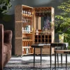 KARE Barschrank West Coast Mobile 60x154cm Clearance