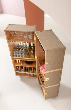 KARE Barschrank West Coast Mobile 60x154cm Clearance