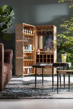 KARE Barschrank West Coast Mobile 60x154cm Clearance