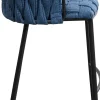 KARE Barstuhl Saluti Blau 77cm Online
