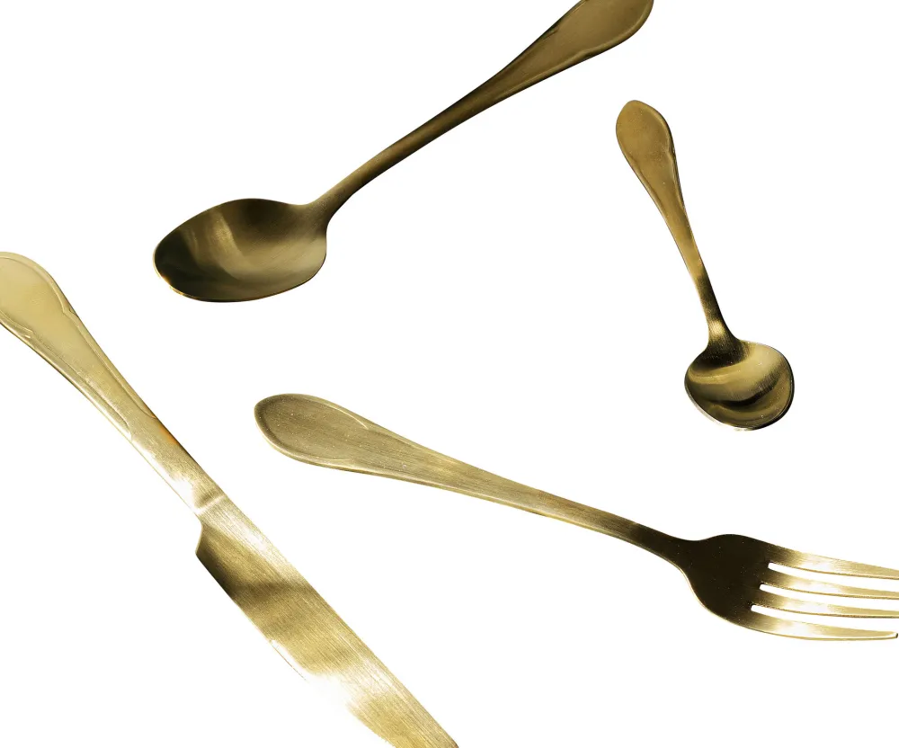 KARE Besteck Cucina Gold Matt (16/tlg.) Online