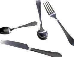 KARE Besteck Cucina Schwarz Matt (16/tlg.) Clearance