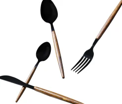KARE Besteck Paris Schwarz Matt (16/tlg.) Online