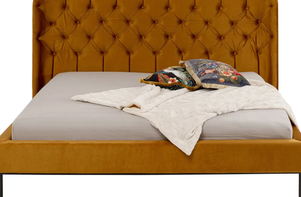 KARE Bett Audrey Gold 160x200cm Online