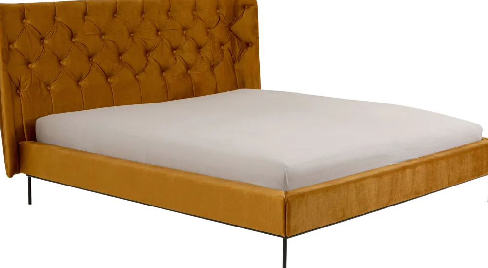 KARE Bett Audrey Gold 160x200cm Online
