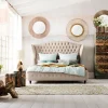 KARE Bett City Spirit Linen Natural 180x200cm Discount
