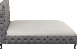 KARE Bett Desire Hoch Silbergrau 160x200 cm New