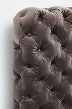 KARE Bett Desire Hoch Silbergrau 160x200 cm New