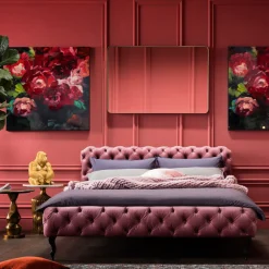 KARE Bett Desire Velvet Rose 180x200cm Online