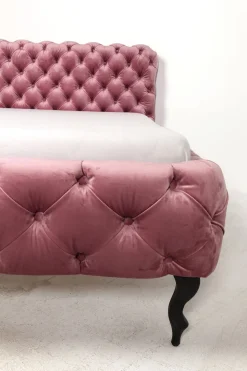 KARE Bett Desire Velvet Rose 160x200cm Hot