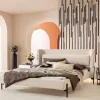 KARE Bett Tivoli Ecru 160x200cm Discount