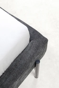 KARE Bett Tivoli Grau 180x200cm