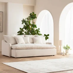 KARE Bigsofa Boheme Creme 230cm Outlet
