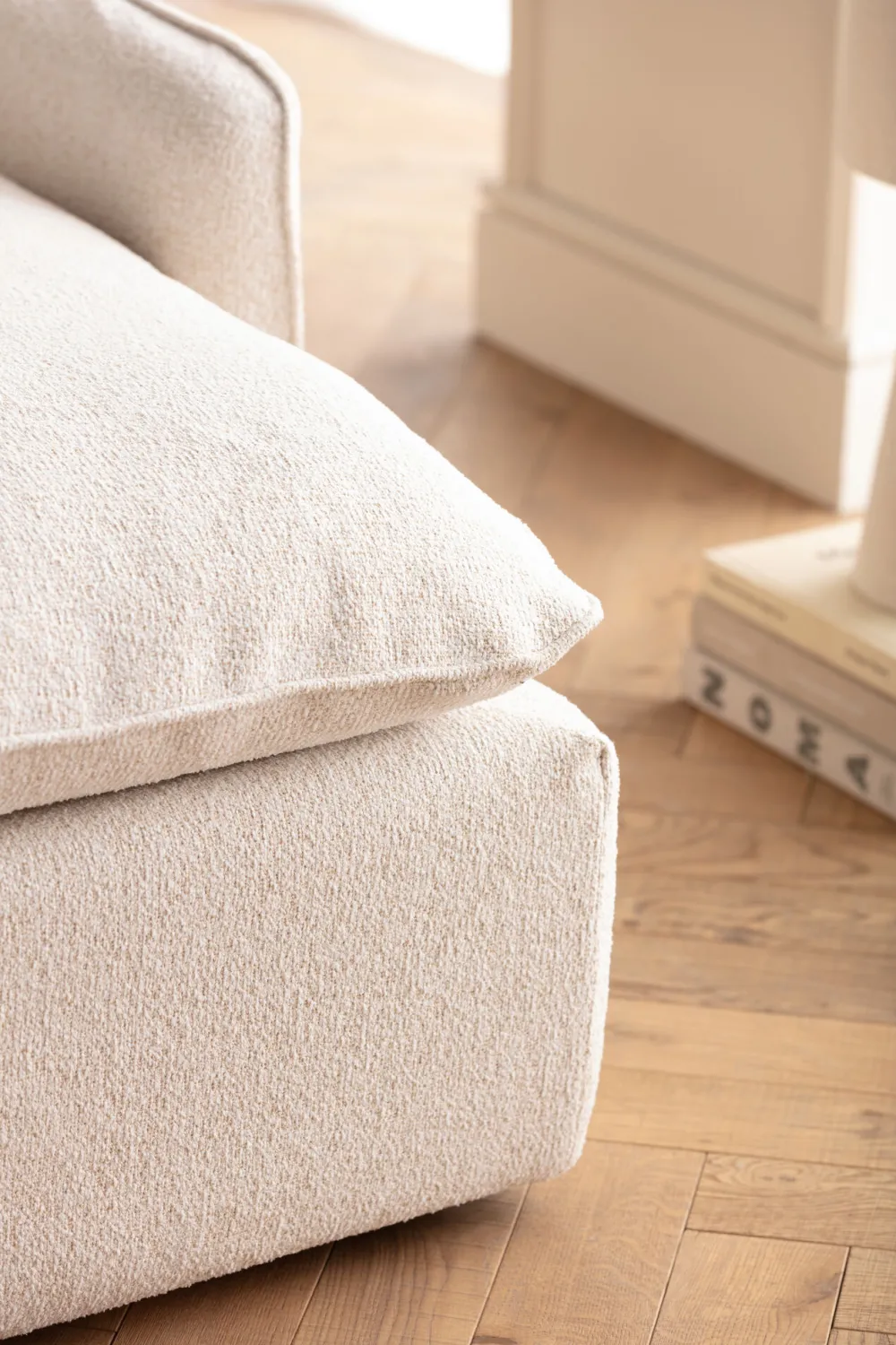 KARE Bigsofa Boheme Creme 230cm Outlet