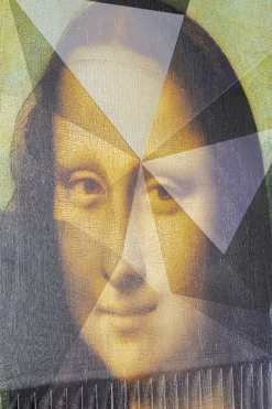 KARE Bild Frame Ma­de­moi­selle Lisa 130x163cm Online