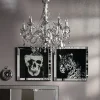 KARE Bild Frame Mirror Leopard 80x80cm Best
