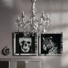 KARE Bild Frame Mirror Skull 100x100cm Sale