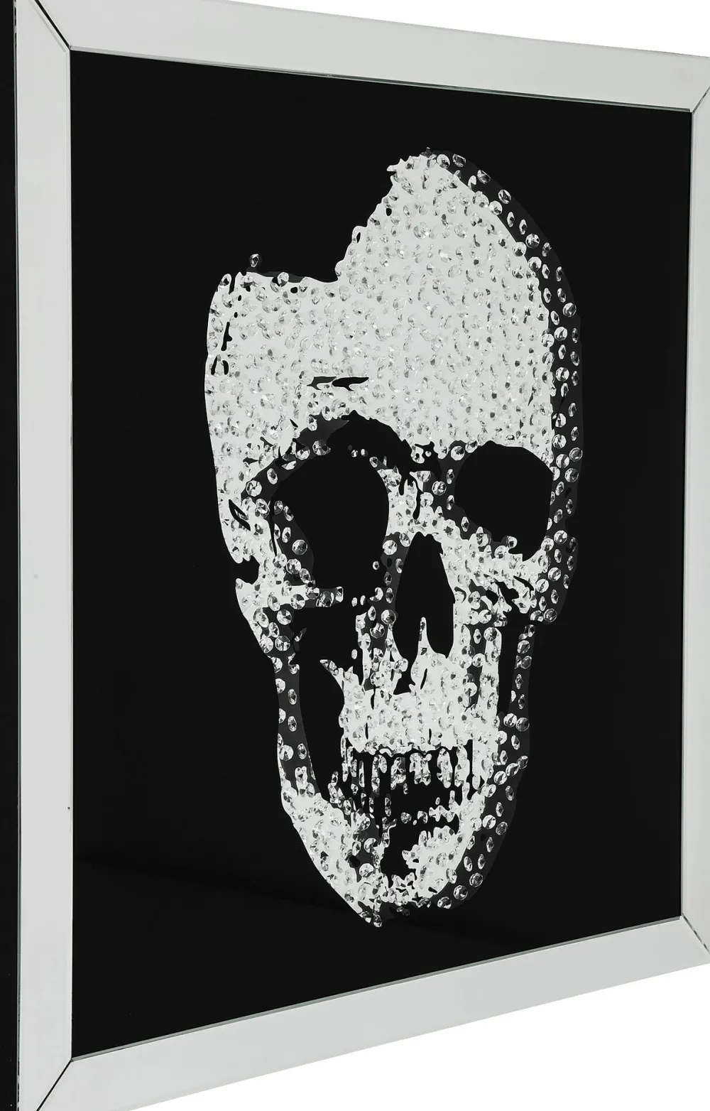 KARE Bild Frame Mirror Skull 100x100cm Sale