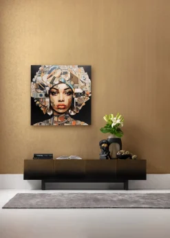 KARE Bild Glas Art Geo Women 3D 120x120cm Clearance