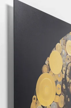 KARE Bild Glas Art Nouveau Lady 3D 120x120cm Sale