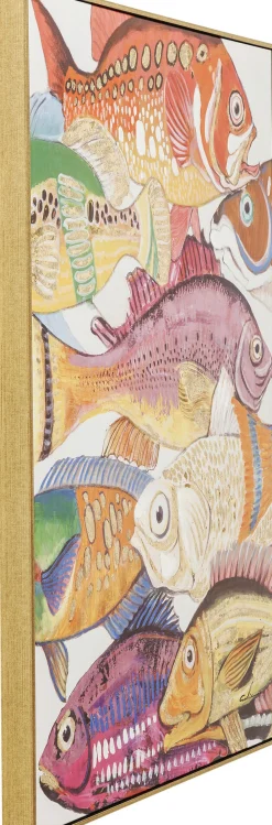 KARE Bild Touched Fish Meeting One 75x100cm