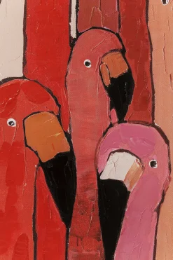 KARE Bild Touched Flamingo Meeting 90x120cm New