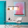 KARE Bild Touched Flower Boat Blau Pink 120x160cm Best