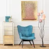 KARE Bild Touched Flower Boat Gold Pink 80x100cm Clearance