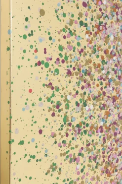 KARE Bild Touched Flower Boat Gold Pink 80x100cm Clearance