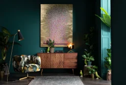 KARE Bild Touched Flower Boat Gold Pink 120x160cm Sale