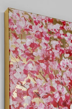KARE Bild Touched Flower Couple Gold Pink 80x100cm Best