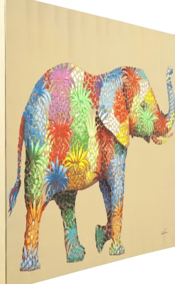 KARE Bild Touched Flower Elefant 120x90cm Sale