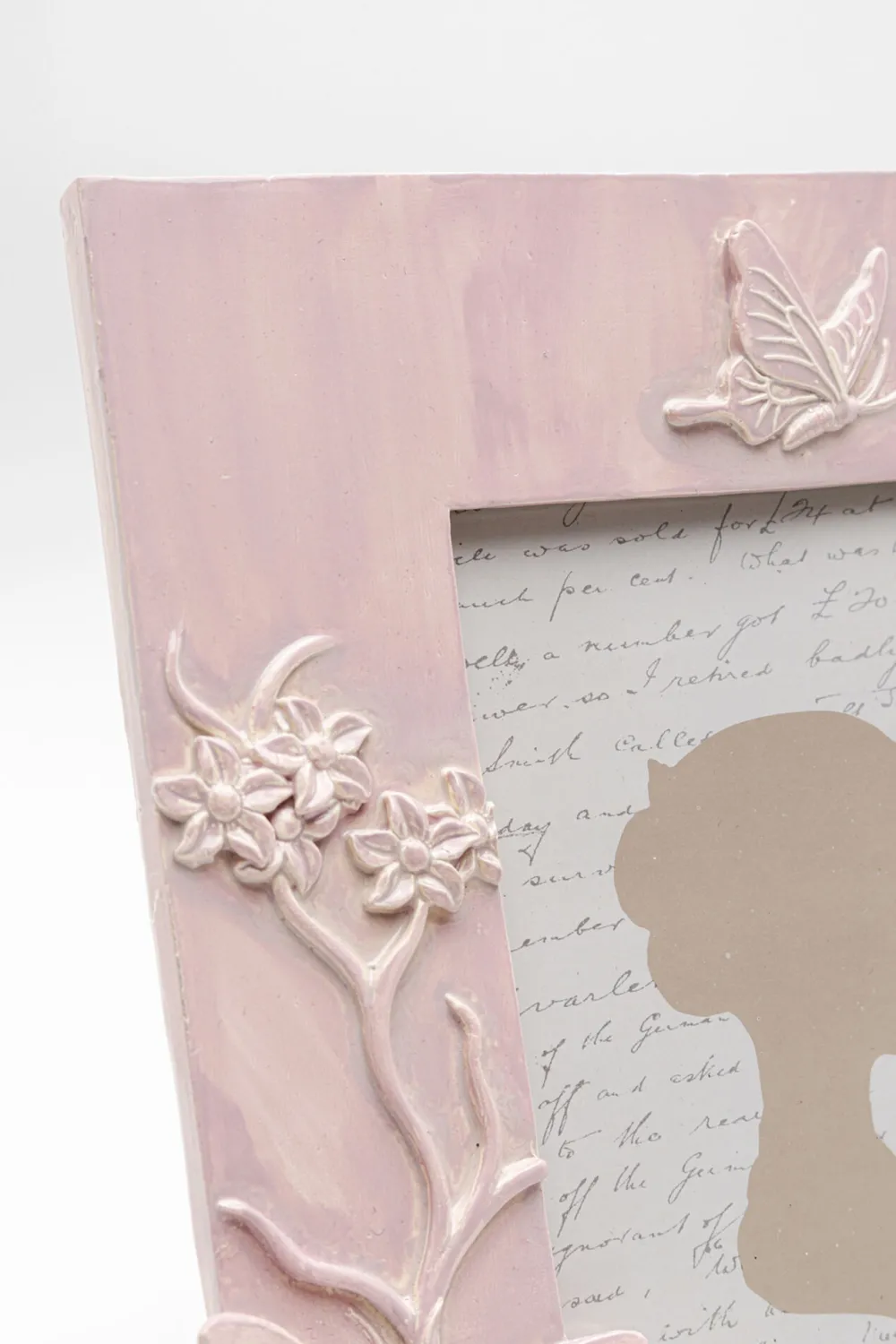 KARE Bilderrahmen Butterfly Rosa 10x15cm Best