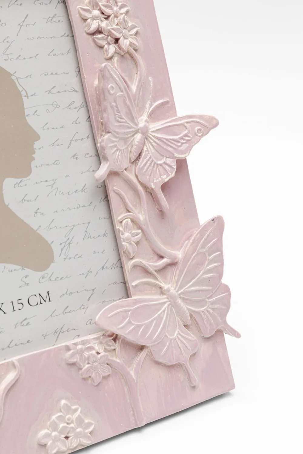 KARE Bilderrahmen Butterfly Rosa 10x15cm Best