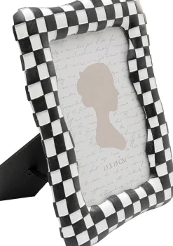 KARE Bilderrahmen Checker Schwarz 13x18cm Discount