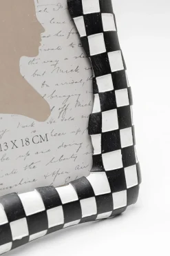 KARE Bilderrahmen Checker Schwarz 13x18cm Discount