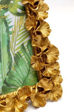 KARE Bilderrahmen Ginkgo Leaf Gold 20x24cm Outlet