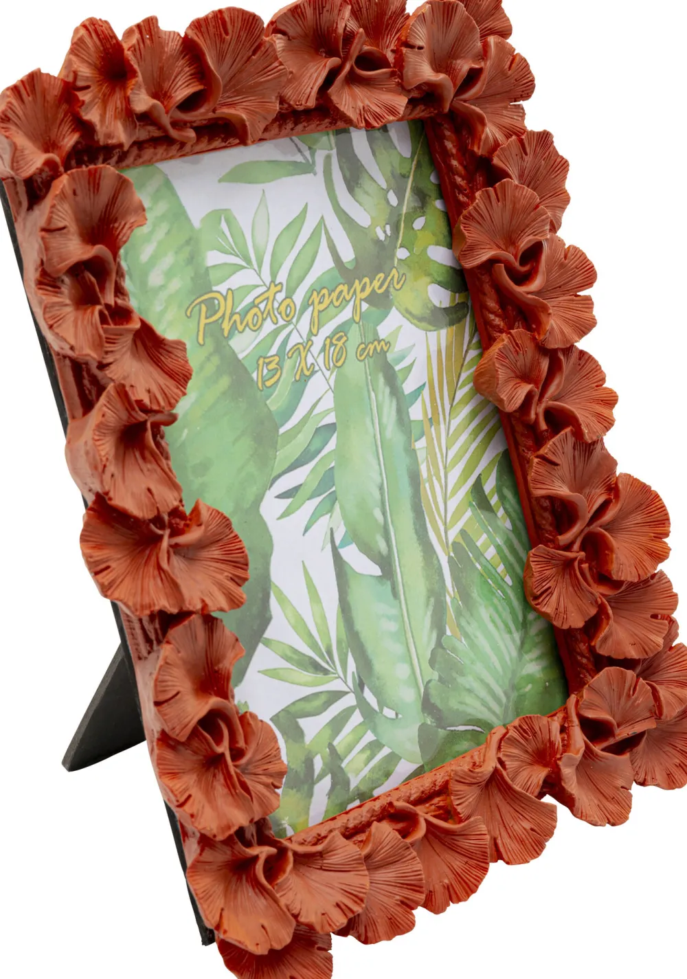 KARE Bilderrahmen Ginkgo Leaf Orange 20x24cm New