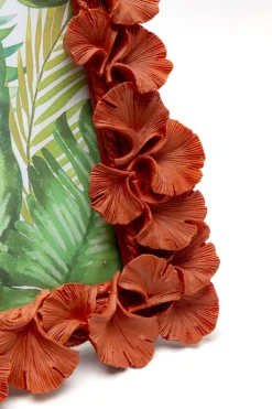 KARE Bilderrahmen Ginkgo Leaf Orange 20x24cm New