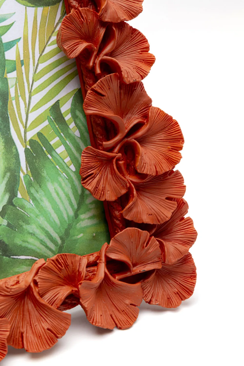 KARE Bilderrahmen Ginkgo Leaf Orange 20x24cm New