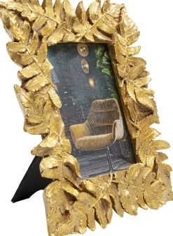 KARE Bilderrahmen Gold Leaves 10x15cm Discount