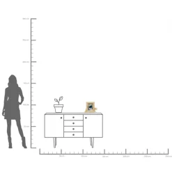 KARE Bilderrahmen Leopard 28x23cm Discount