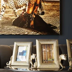 KARE Bilderrahmen Leopard 28x25cm Outlet