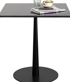KARE Bistrotisch Capri Schwarz 70x70cm Clearance