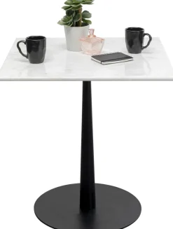 KARE Bistrotisch Capri Weiß 70x70cm Hot