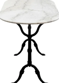 KARE Bistrotisch Kaffeehaus Oval Weiß 120x60cm New