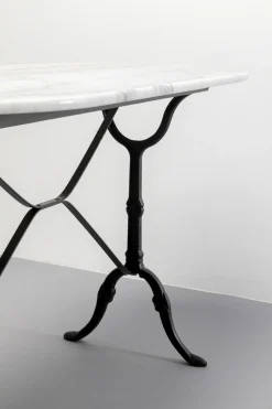 KARE Bistrotisch Kaffeehaus Oval Weiß 120x60cm New