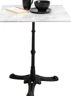 KARE Bistrotisch Kaffeehaus Weiß 60x60cm Clearance