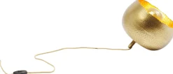KARE Bodenleuchte Apollon Gold Ø28cm New
