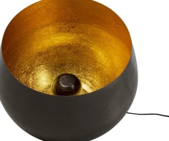 KARE Bodenleuchte Apollon Smooth Schwarz Ø50cm Outlet